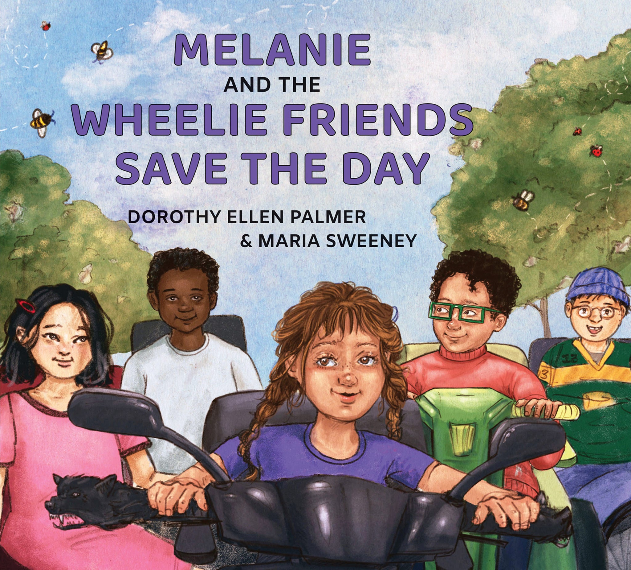 Cover image for Melanie and the Wheelie Friends Save the Day ISBN 9781779460578